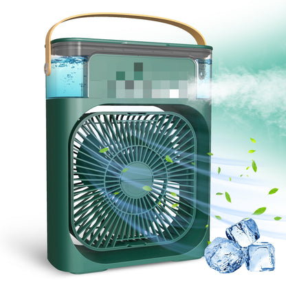 Portable USB Desktop Fan with Humidifier